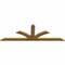 Ekena Millwork Richland Rough Sawn Timber Gable Bracket, Western Red Cedar, 108"W x 36"H x 2"D x 6"F, 8/12 Pitch GBW108X36X0206RIC00RWR - alternate 2